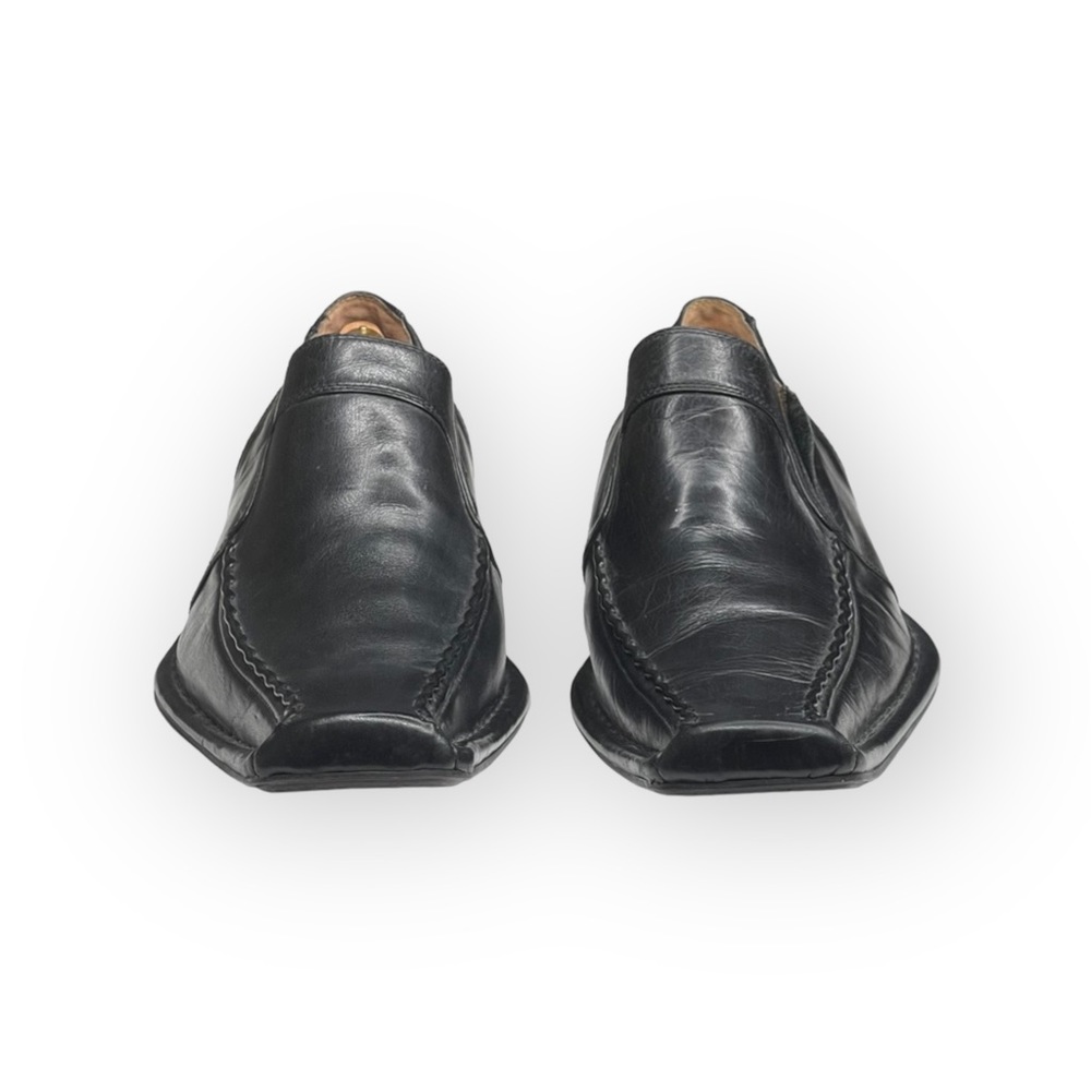 Stacy Adams Square Toe Dress Shoe Booties Black Leather Shooties 13D - Picture 7 of 16